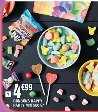 La Foir'Fouille Bonbons Happy Party Mix 500g offre