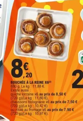 Bouchée à La Reine x6