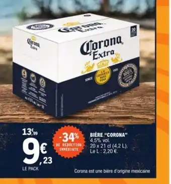 E.Leclerc Bière Corona offre