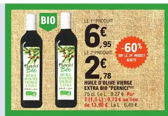 E.Leclerc Huile d'Olive Vierge Extra Bio Pernici offre