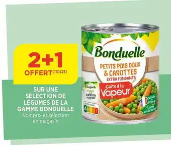 Maximarché La gamme bonduelle offre