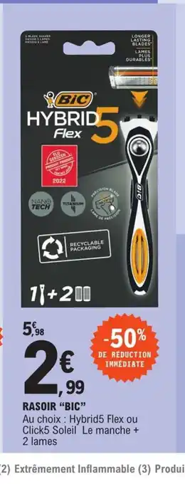 E.Leclerc Rasoir Bic offre