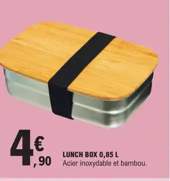 E.Leclerc Lunch Box 0,85L offre