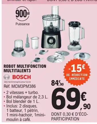 E.Leclerc Robot Multifonction Multitalent 3 offre
