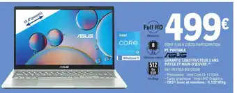 E.Leclerc Asus Pc Portable offre