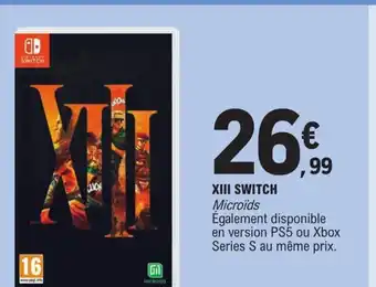 E.Leclerc XIII Switch offre