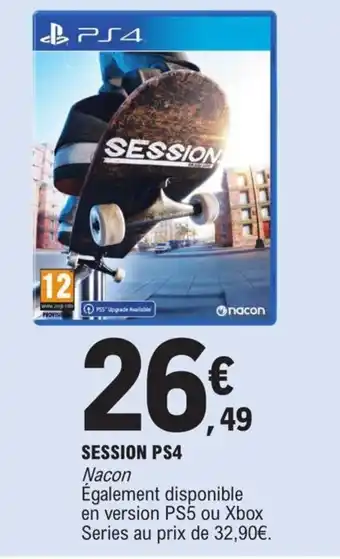 E.Leclerc Session PS4 offre