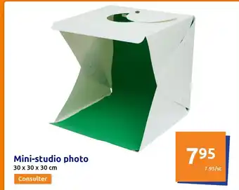 Action MIni -Studio Photo offre