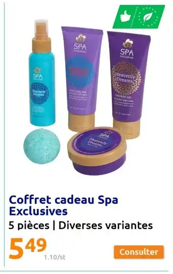Action Coffret Cadeau Spa Exclusives 5pièces offre