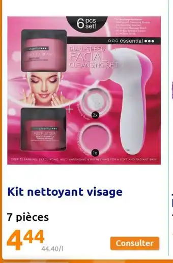 Action Kit Nettoyant Visage 7 Pièces offre