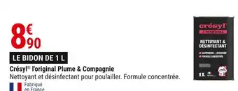 Gamm vert Plume & compagnie crésyl l'original offre