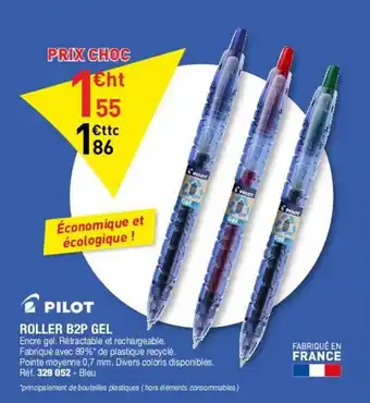 Hyperburo Roller B2P gel offre