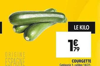 Supeco Courgette offre