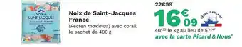 Picard Noix de saint-jacques france offre