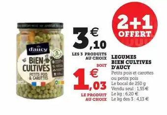 U Express Légumes bien cultivés d'aucy offre
