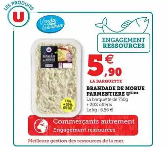 Brandade de morue parmentière u