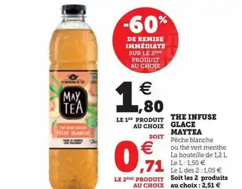 U Express Thé infusé glacé maytea offre