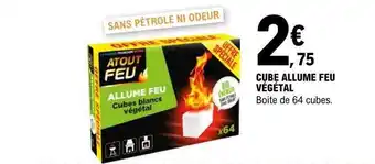 E.Leclerc Cube allume feu végétal offre