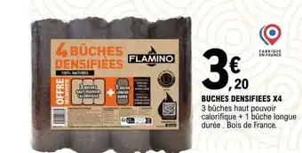 E.Leclerc Bûches densifiées x4 offre