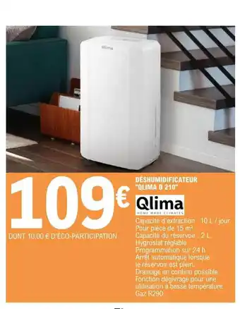 E.Leclerc Déshumidificateur offre