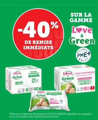 La gamme love & green