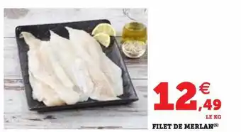 Hyper U Filet de merlan offre