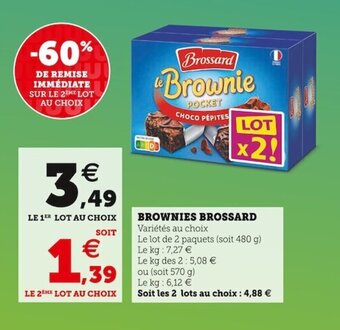 Super U Brownies BROSSARD offre