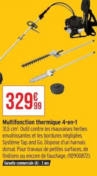 Bricorama Multifonction thermique 4-en-1 offre