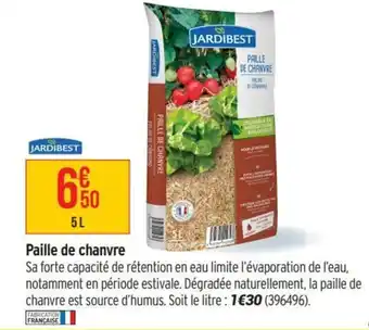 Paille de chanvre
