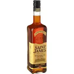 Super U Rhum ambre agricole saint james 45° offre