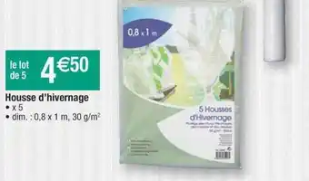 Cora x Carrefour Housse d'hivernage offre