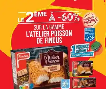Match La gamme l'atelier poisson de findus offre
