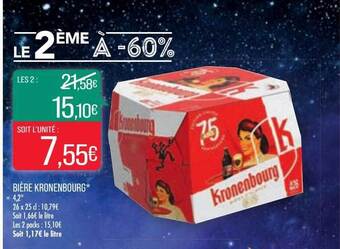 Match Bière kronenbourg offre