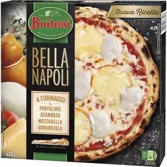 Auchan Pizza bella napoli 4 fromaggi surgelée buitoni offre
