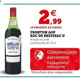 Fronton AOP Roc de Breyssac U