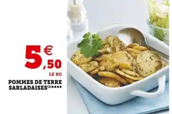 Super U Pommes de Terre Sarladaises offre