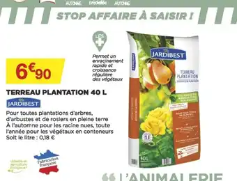 Bricomarché Terreau Plantation 40L offre