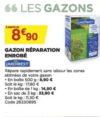 Bricomarché Gazon Réparation Enrobé offre