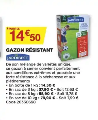 Gazon Résistant