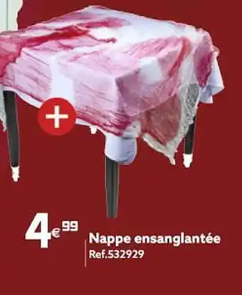 Gifi Nappe ensanglantée offre
