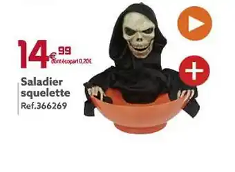 Saladier squelette