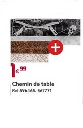 Gifi Chemin de table offre