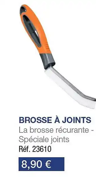 Brosse à joints