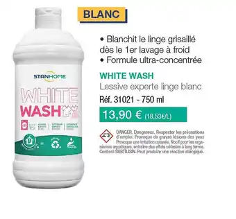 White wash stanhome