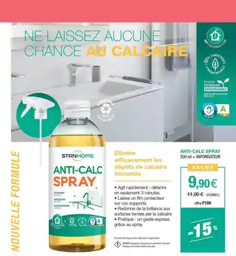 Stanhome Anti-calc spray offre