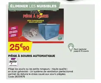 Bricomarché Piège à Souris Automatique offre