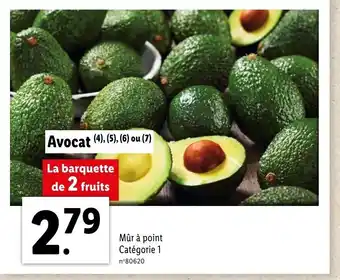 Lidl Avocat offre