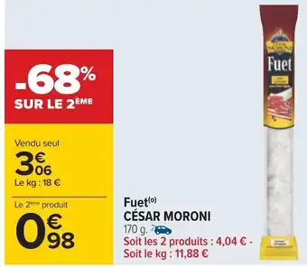 César moroni fuet