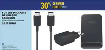 Carrefour Samsung bon plan sur les produits de charge samsung offre