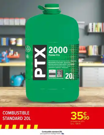 Carrefour Market Combustible standard 20l offre